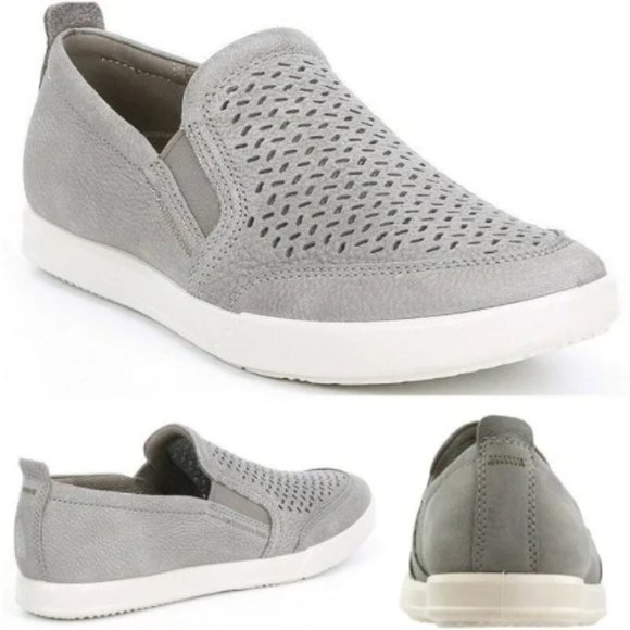 ecco gray shoes